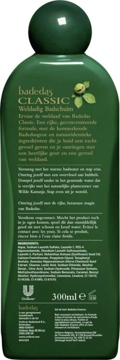 Badedas Classic Badschuim 4 X 300 Ml - Voordeelverpakking -Verzorgingsproducten 400x1200 2