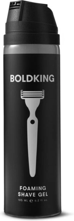 Boldking Foaming Shaving Gel - Scheergel / Scheerschuim Voor Mannen - 185 Ml - 1 Stuk -Verzorgingsproducten 401x1200 1