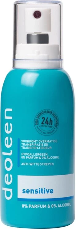 Deoleen Anti-transpirant - Pompspray Sensitive - Deodorant - 75 Ml -Verzorgingsproducten 402x1200