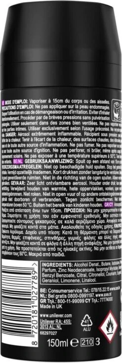 Axe Marine Bodyspray Deodorant - 6 X 150 Ml - Voordeelverpakking -Verzorgingsproducten 404x1200 1