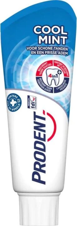 Prodent Cool Mint Tandpasta - 12 X 75 Ml - Voordeelverpakking 19 Prodent Cool Mint Tandpasta - 12 X 75 Ml - Voordeelverpakking -Verzorgingsproducten 409x1200 5