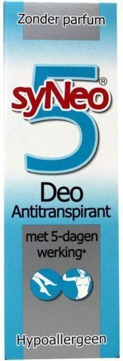 SyNeo 5 Anti-Transpirant Deodorant - 30 Ml -Verzorgingsproducten 410x1200 4