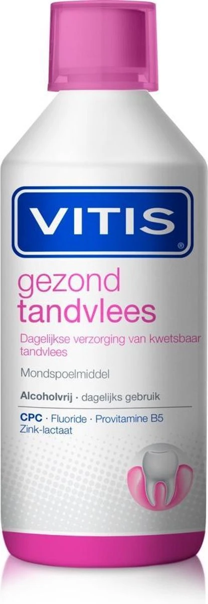 3x Vitis Gezond Tandvlees Mondwater 500 Ml 3 3x Vitis Gezond Tandvlees Mondwater 500 Ml