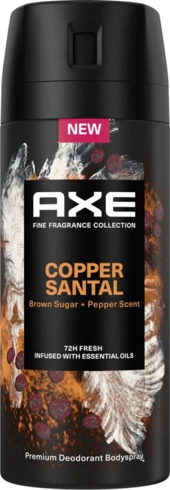 AXE Fine Fragrance Collection Copper Santal Premium Deodorant Bodyspray 150 Ml -Verzorgingsproducten 418x1200