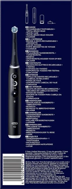 Oral B IO 6N - SMILE Black Lava Elektrische Tandenborstel Ontworpen Door Braun -Verzorgingsproducten 455x1200 8