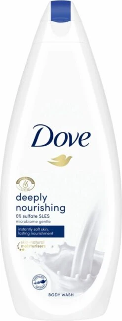 Dove Douchegel Deeply Nourishing - 6 X 750 Ml - Voordeelverpakking -Verzorgingsproducten 456x1200 6