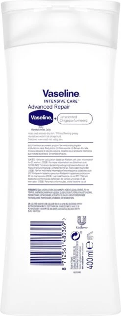 Vaseline® Vaseline Advanced Repair Intensive Care Bodylotion - 400 Ml -Verzorgingsproducten 459x1200 8