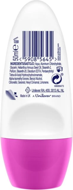 Dove Go Fresh Açaí Berry & Waterlily Anti-Transpirant Deodorant Roller - 6 X 50 Ml - Voordeelverpakking -Verzorgingsproducten 464x1200 4