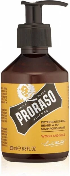 Proraso Beard Wash Wood And Spice 200ml 23 Proraso Beard Wash Wood And Spice 200ml -Verzorgingsproducten 482x1200 3