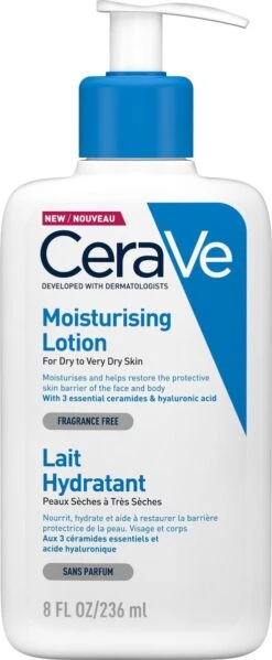 CeraVe - Moisturizing Lotion - Bodylotion - Droge Tot Zeer Droge Huid - 236 Ml