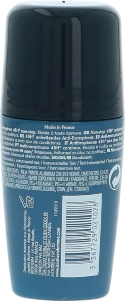 Biotherm Homme 48h Day Control Protection Roll-On - Deodorant - 75 Ml 22 Biotherm Homme 48h Day Control Protection Roll-On - Deodorant - 75 Ml -Verzorgingsproducten 498x1200 1