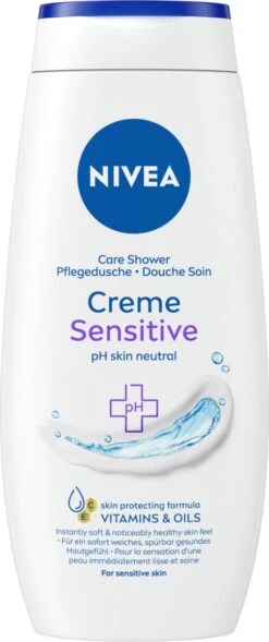 NIVEA Douche Crème Sensitive - 250 Ml - Douchecrème - 6 St - Voordeelverpakking -Verzorgingsproducten 503x1200 1