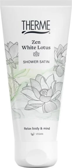 Therme Shower Satin Zen White Lotus 200 Ml -Verzorgingsproducten 513x1200 5