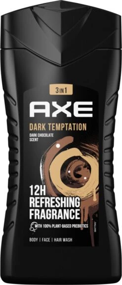 Axe Dark Temptation 3-in-1 Douchegel - 6 X 250 Ml - Voordeelverpakking -Verzorgingsproducten 515x1200 1
