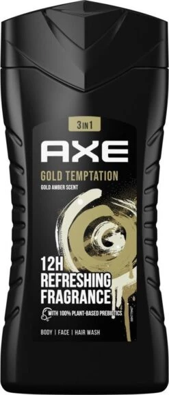 Axe Gold Tempation Douchegel - 6 X 250 Ml - Voordeelverpakking -Verzorgingsproducten 515x1200 3