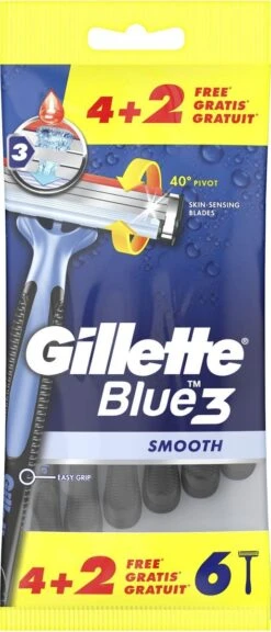 Gillette® Gillette Blue3 Smooth 4+2 Stuks