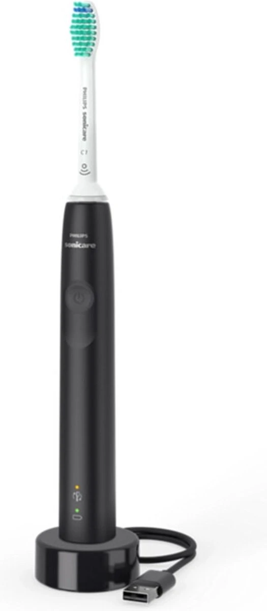 Philips Sonicare Power Elektrische Tandenborstel Series 3100 HX3671/14 Zwart 3 Philips Sonicare Power Elektrische Tandenborstel Series 3100 HX3671/14 Zwart
