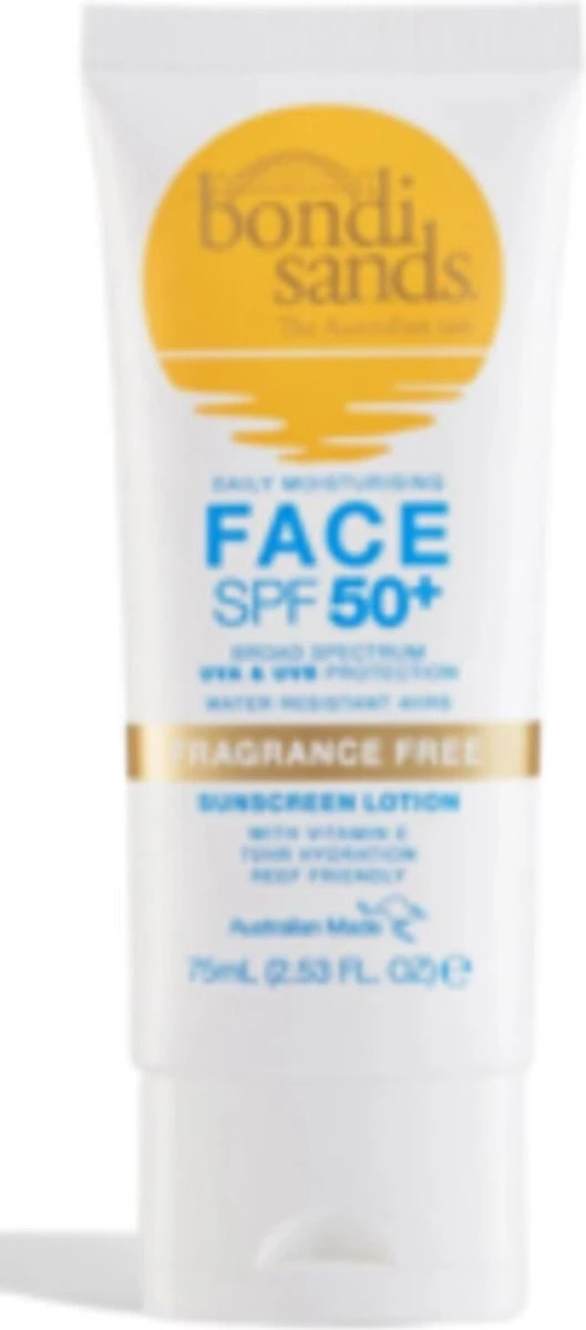 Bondi Sands Face Parfumvrij SPF50 75 Ml 3 Bondi Sands Face Parfumvrij SPF50 75 Ml