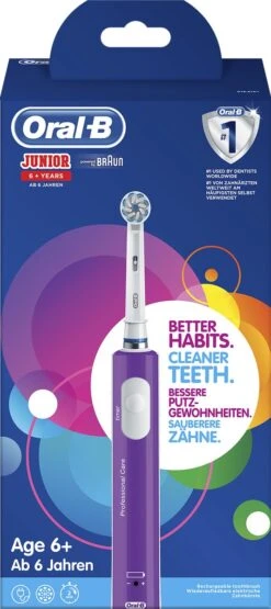 Oral B Oral-B Junior - Elektrische Tandenborstel - Paars 30 Oral B Oral-B Junior - Elektrische Tandenborstel - Paars -Verzorgingsproducten 534x1200 1