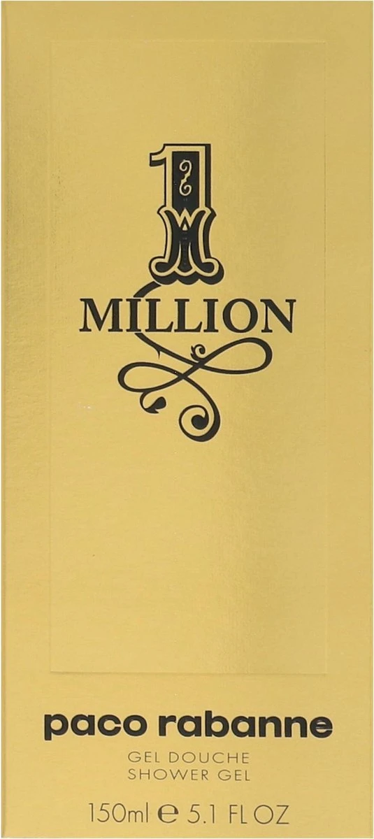 Paco Rabanne 1 Million Showergel -150 Ml 4 Paco Rabanne 1 Million Showergel -150 Ml - Afbeelding 2