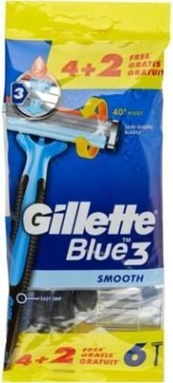 Gillette® Gillette Blue3 Smooth 4+2 Stuks -Verzorgingsproducten 543x1200 2