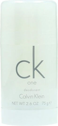 Calvin Klein One Deodorant Stick - Deodorant - 75 Ml -Verzorgingsproducten 557x1200