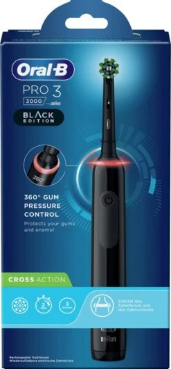 Oral B Oral-B Pro 3 3000 - Zwart - Elektrische Tandenborstel - Ontworpen Door Braun - Black Edition -Verzorgingsproducten 558x1200 2