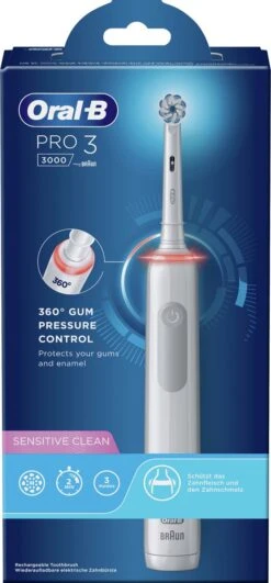 Oral B Oral-B Pro 3 3000 - Wit - Elektrische Tandenborstel - Ontworpen Door Braun - 1 Handvat En 1 Opzetborstel -Verzorgingsproducten 558x1200 3