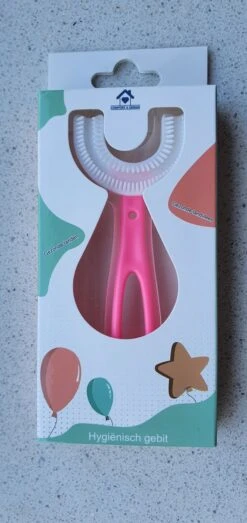 Tandenborstel Voor Kinderen - Eenvoudig, Hygiënisch En De Oplossing Voor Tandenpoetsen Bij Kinderen - BPA Vrij - ROZE - 2 Tot 6 Jaar -Verzorgingsproducten 567x1200 2
