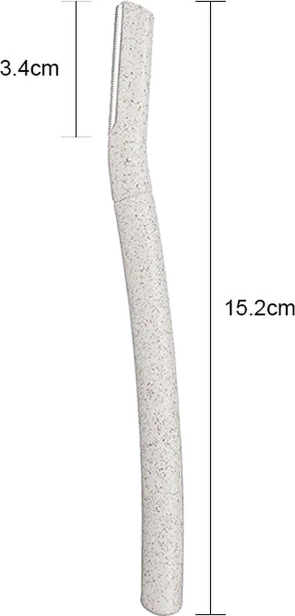 INTER-ESQUE Wenkbrauw Mesje - Eyebrow Razor - Dermaplaning - Scheermesjes Gezicht - Wenkbrauw Scheermesje Van Tarwestro - 6 Stuks - Groot 8 INTER-ESQUE Wenkbrauw Mesje - Eyebrow Razor - Dermaplaning - Scheermesjes Gezicht - Wenkbrauw Scheermesje Van Tarwestro - 6 Stuks - Groot - Afbeelding 6