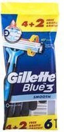 Gillette® Gillette Blue3 Smooth 4+2 Stuks -Verzorgingsproducten 584x1200 1