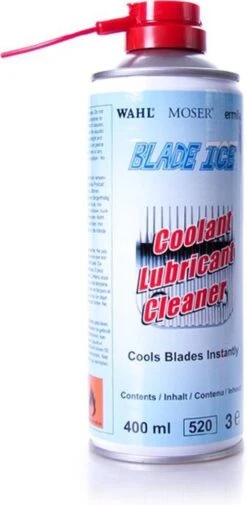 Moser Wahl Blade Ice Spray - 400 Ml 14 Moser Wahl Blade Ice Spray - 400 Ml -Verzorgingsproducten 587x1200 2