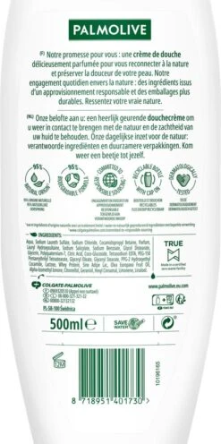 Palmolive® Palmolive Naturals Olijf Douchegel - 4 X 500ml - Douchegel Voordeelverpakking -Verzorgingsproducten 597x1200 1