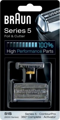 Braun Combipack 51S Folie En Messenblok - Vervangend Scheerblad