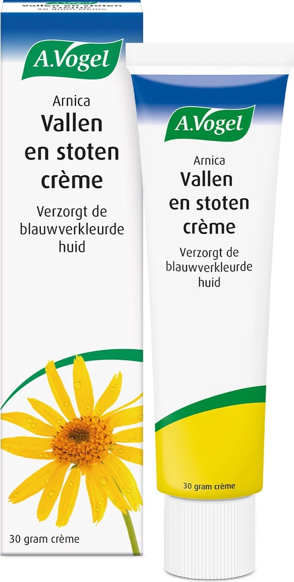 A.Vogel Arnica Vallen En Stoten Crème - Verzorgt De Blauwverkleurde Huid - 30 G 3 A.Vogel Arnica Vallen En Stoten Crème - Verzorgt De Blauwverkleurde Huid - 30 G