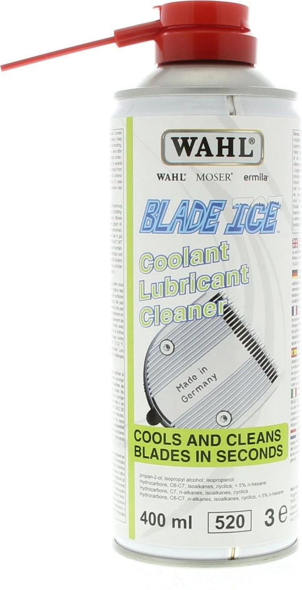 Moser Wahl Blade Ice Spray - 400 Ml 6 Moser Wahl Blade Ice Spray - 400 Ml - Afbeelding 4