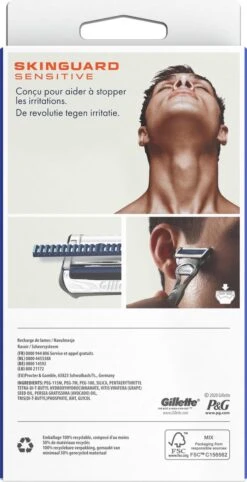 Gillette® Gillette SkinGuard Sensitive - Scheersysteem Voor Mannen - Inclusief 1 Scheermesje -Verzorgingsproducten 615x1200 3