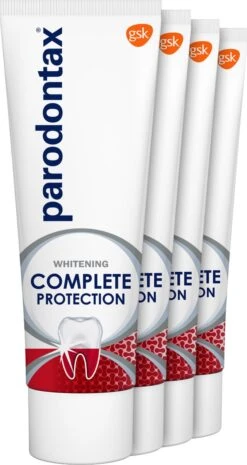 Parodontax Complete Protection Whitening - Tandpasta - Tegen Bloedend Tandvlees - 4x75 Ml -Verzorgingsproducten 638x1200 1