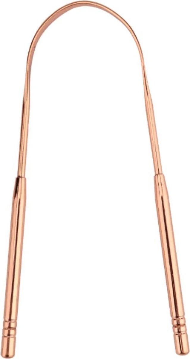 OrganiBrush 100% Koper Tongschraper / Tongreiniger - Antibacterieel - 1 Stuk 3 OrganiBrush 100% Koper Tongschraper / Tongreiniger - Antibacterieel - 1 Stuk