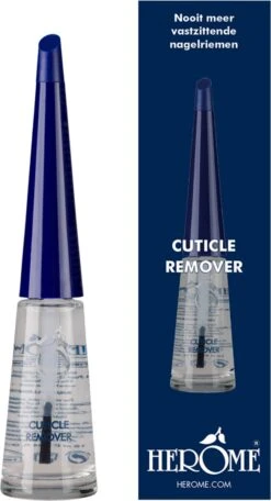 Herome Nagelriemverwijderaar - Cuticle Remover - Binnen 1 Minuut Elastische, Zachte En Soepele Nagelriemen - Verwijdert Losse Velletjes - 10ml.