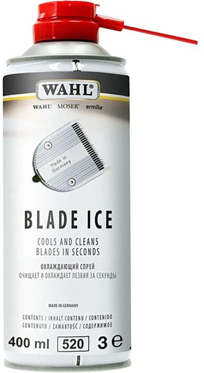 Moser Wahl Blade Ice Spray - 400 Ml 4 Moser Wahl Blade Ice Spray - 400 Ml - Afbeelding 2