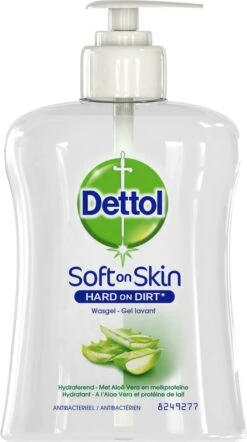 Dettol - Handzeep - Verzachtend – Aloe Vera - 250ml X12 -Verzorgingsproducten 670x1200 1
