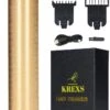 Krexs Gouden Baardtrimmer - Tondeuse - Trimmer - Scheerapparaat - Mannen – Baard -Verzorgingsproducten 674x1200 1
