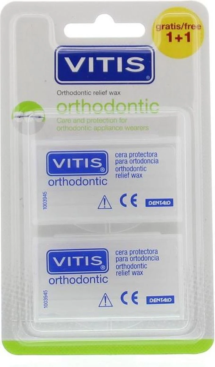Vitis Orthodontic Wax 2 Stuks 9 Vitis Orthodontic Wax 2 Stuks - Afbeelding 7