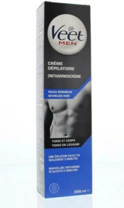 Veet - Ontharingscreme - Man - Gevoelige Huid - 200 Ml -Verzorgingsproducten 713x1200 1