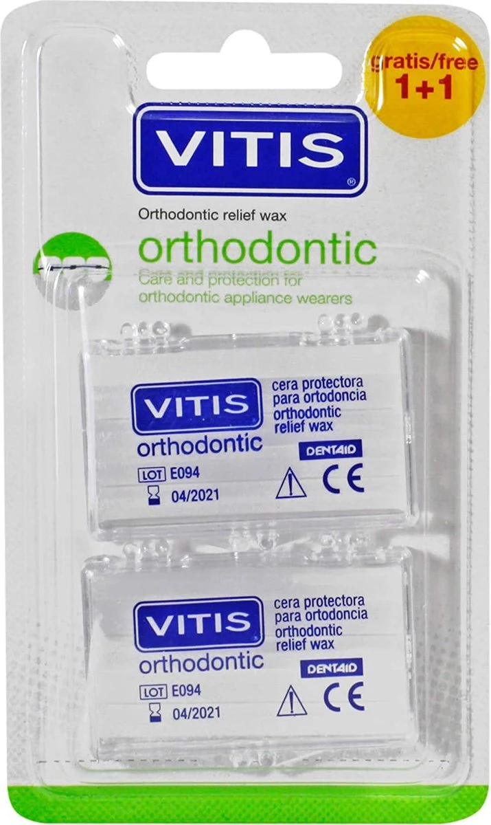 Vitis Orthodontic Wax 2 Stuks 8 Vitis Orthodontic Wax 2 Stuks - Afbeelding 6