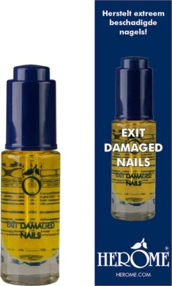 Herome Exit Damaged Nails Nagelolie – Amandelolie Met Vitamines En Mineralen Verbetert En Herstelt De Nagels - 7 Ml. -Verzorgingsproducten 721x1200