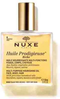 Nuxe Huile Prodigieuse Riche Dry Oil Droogolie - 100 Ml 32 Nuxe Huile Prodigieuse Riche Dry Oil Droogolie - 100 Ml -Verzorgingsproducten 728x1200
