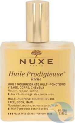 Nuxe Huile Prodigieuse Riche Dry Oil Droogolie - 100 Ml 22 Nuxe Huile Prodigieuse Riche Dry Oil Droogolie - 100 Ml -Verzorgingsproducten 737x1200
