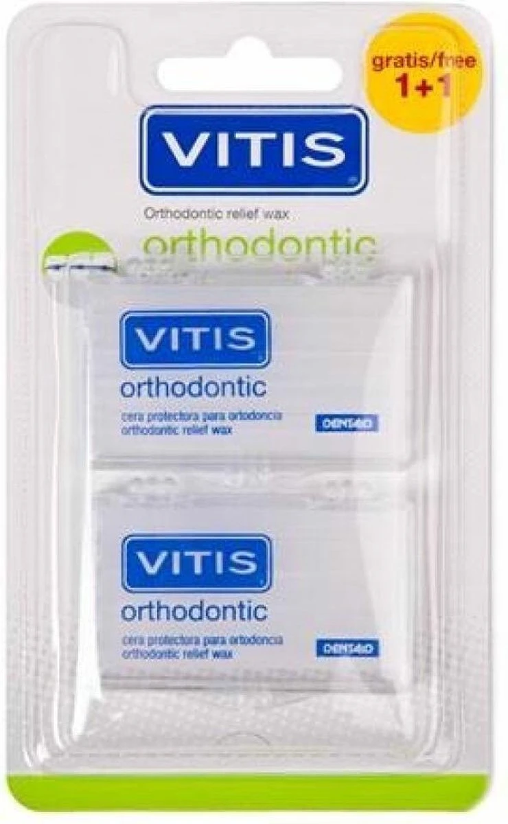 Vitis Orthodontic Wax 2 Stuks 3 Vitis Orthodontic Wax 2 Stuks